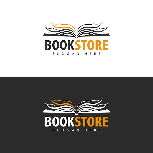 vector de diseño de logotipo de libro digital. 8015172 Vector en Vecteezy
