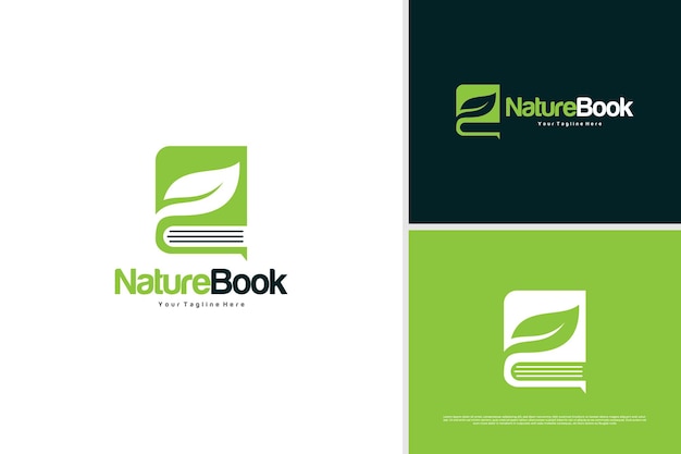 Diseño de logotipo de libro de ala vectorial modelo de diseño de logotipo educativo de libro de logotipo