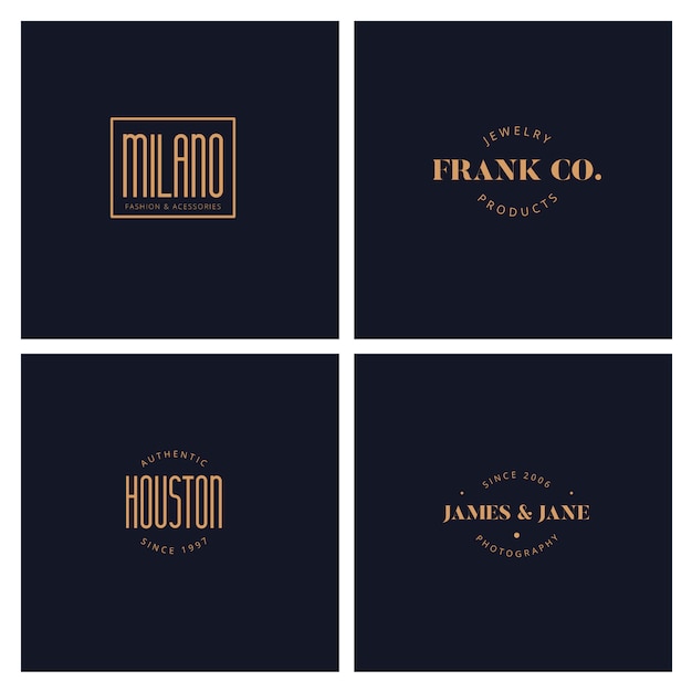 Diseño de logotipo limpio moderno