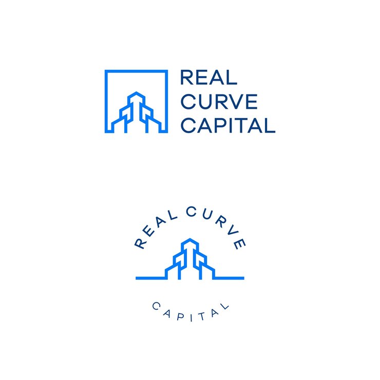 Vector diseño de logotipo de línea de construcción