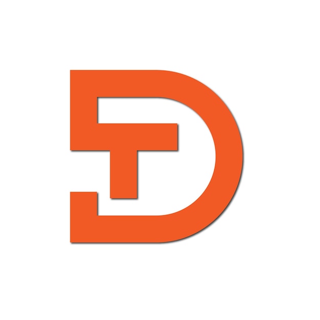 Diseño de logotipo de línea web moderna en color con letras completas
