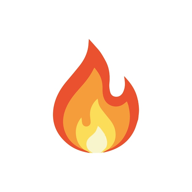 Vector diseño de logotipo de llama de fuego icono de llama de fuego símbolos de fuego ilustración vectorial gráfico vectorial eps 10