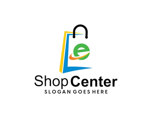 diseño de logotipo local de tienda radiante