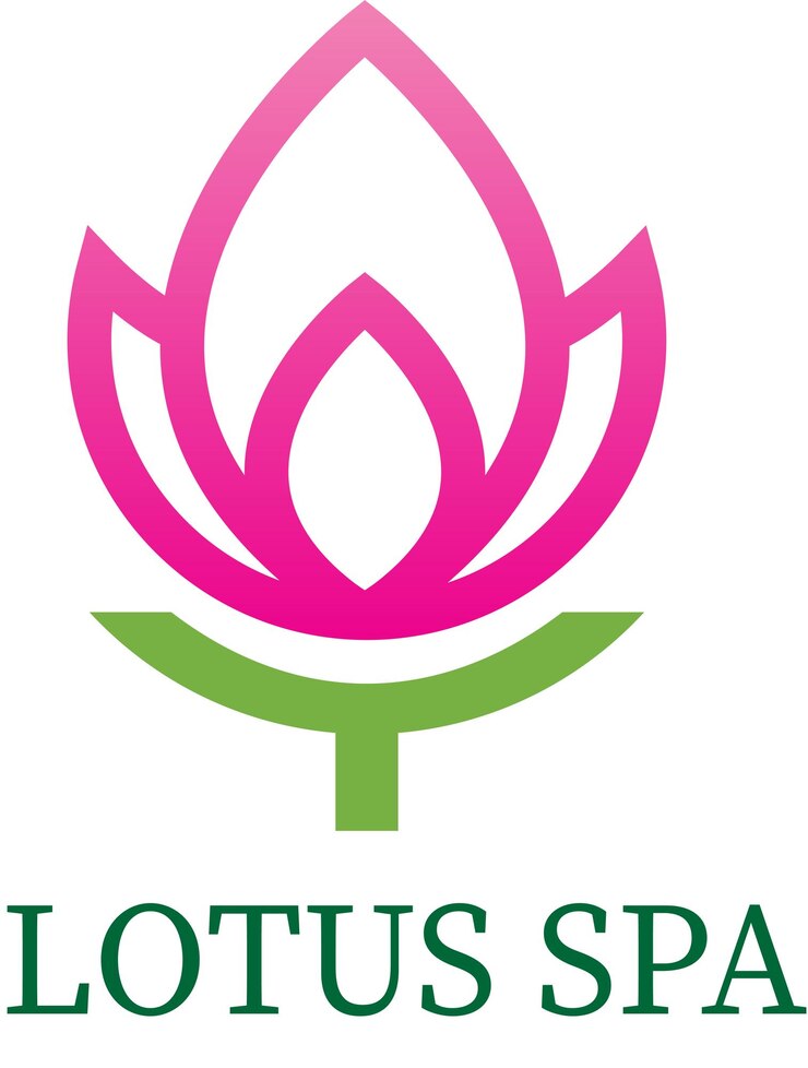 diseño de logotipo de loto