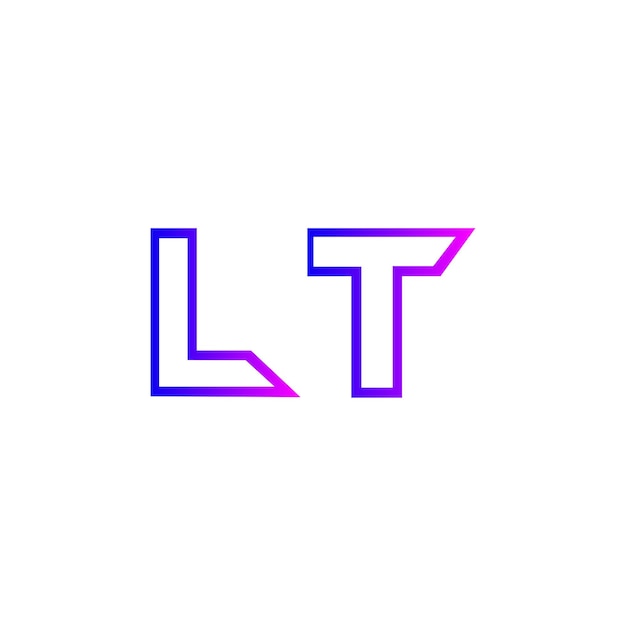 diseño de logotipo LT