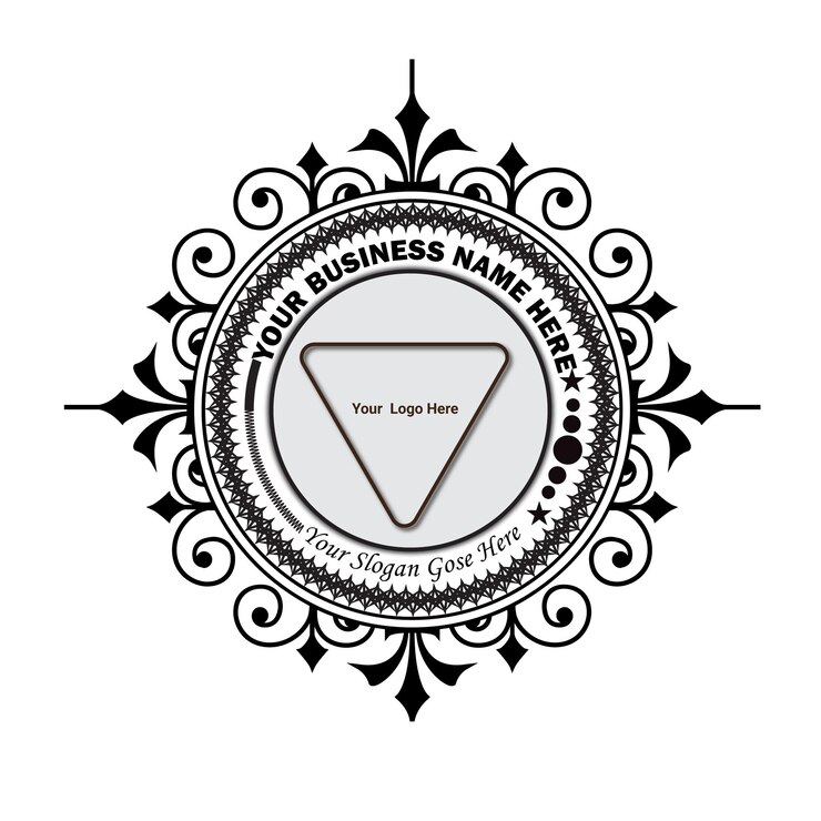 Diseño de logotipo de lujo