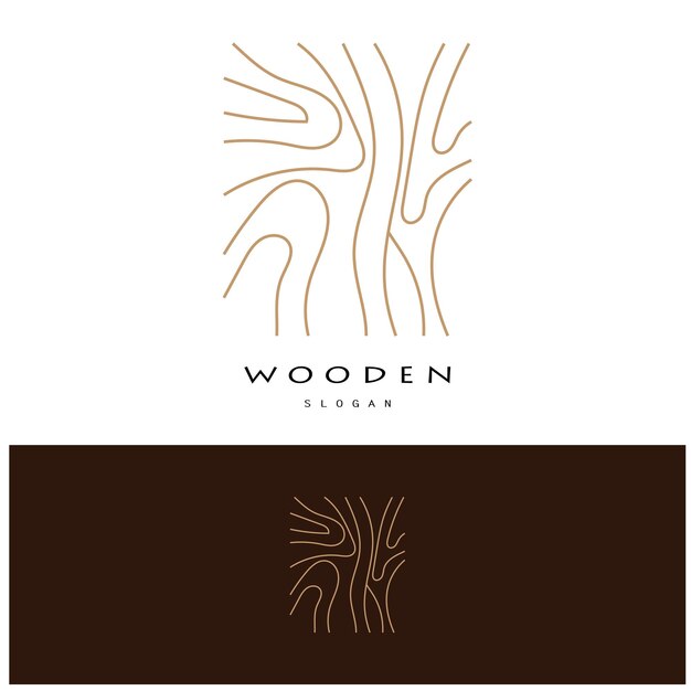 diseño de logotipo de madera para la construcción artesanos de madera empresas de procesamiento de madera