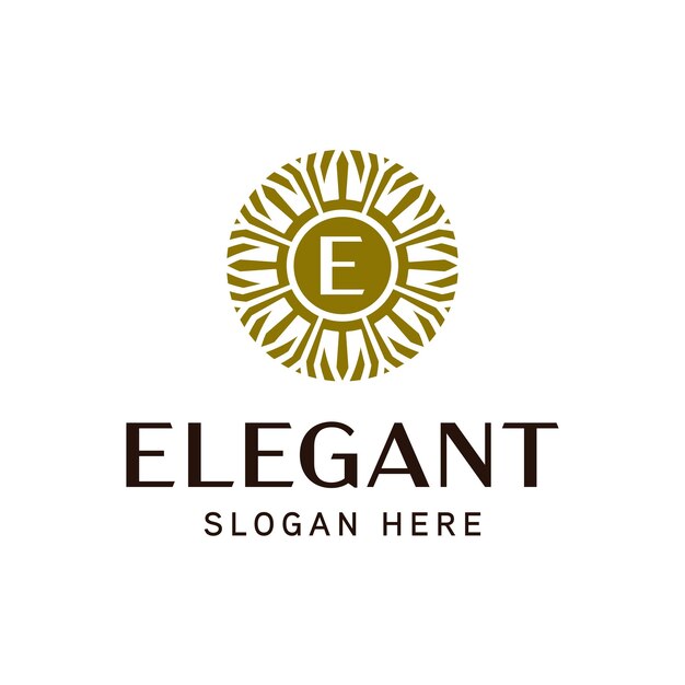 Diseño de logotipo de Mandala decorativo para negocios exclusivos