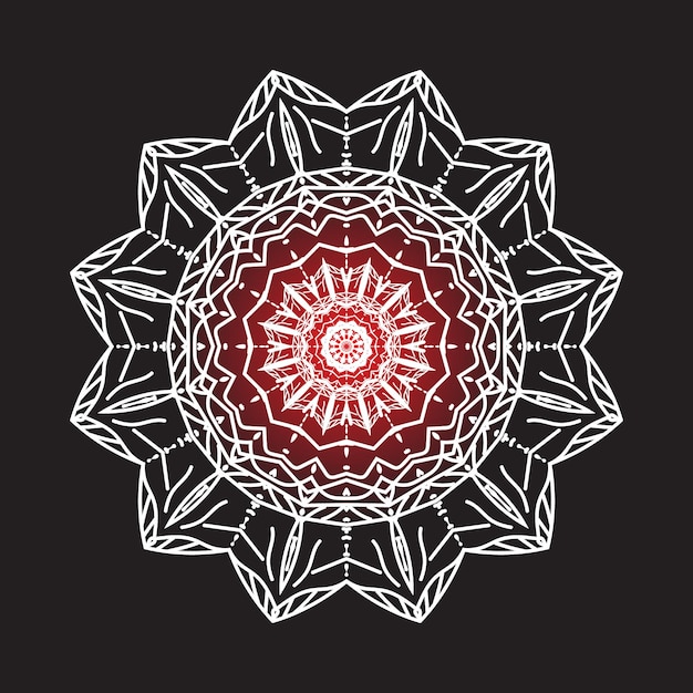 diseño de logotipo de mandala