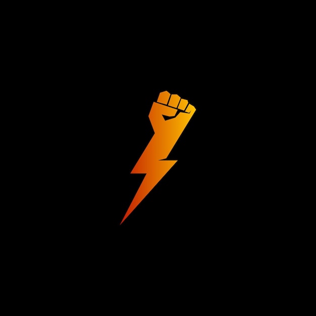 diseño del logotipo de la mano