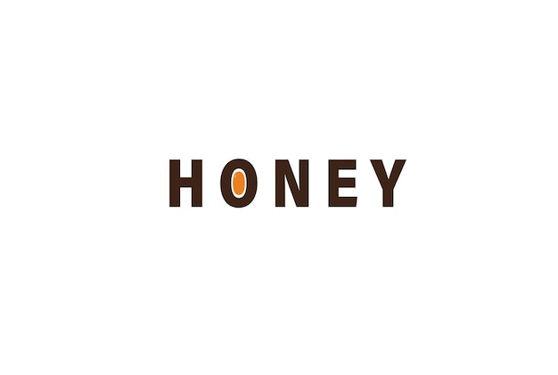 Diseño del logotipo de la marca Honey