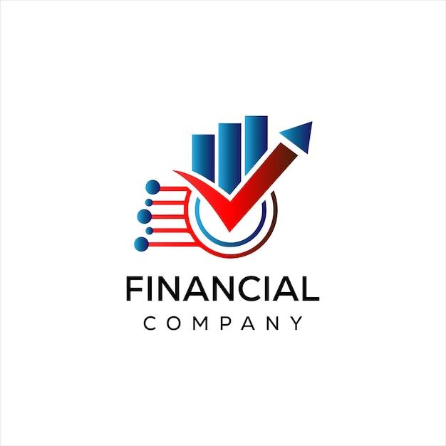 Diseño de logotipo de marketing de negocios vectorial plantilla de diseño de logotipo vectorial de empresas financieras