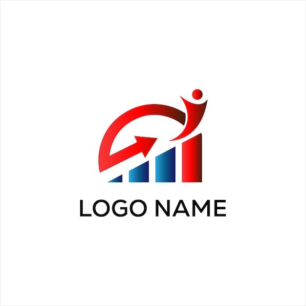 Vector diseño de logotipo de marketing de negocios vectorial plantilla de diseño de logotipo vectorial de empresas financieras