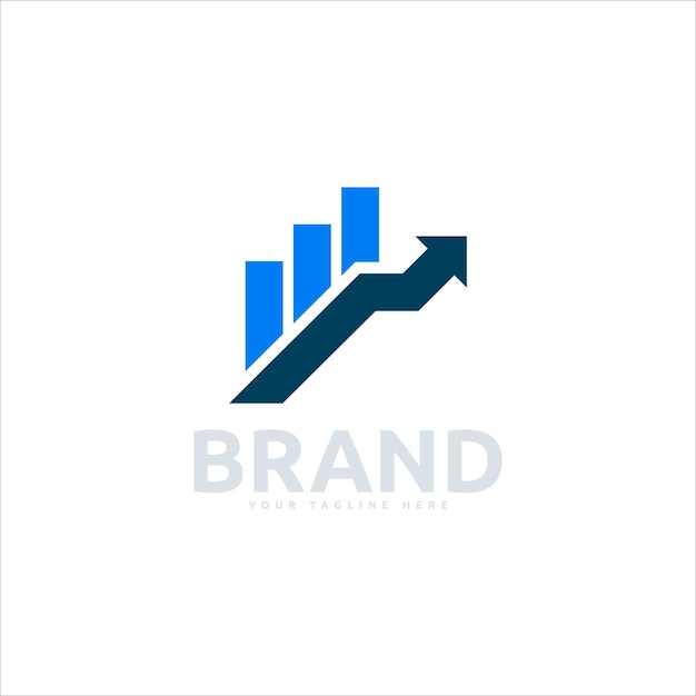 Diseño de logotipo de marketing premium vectorial