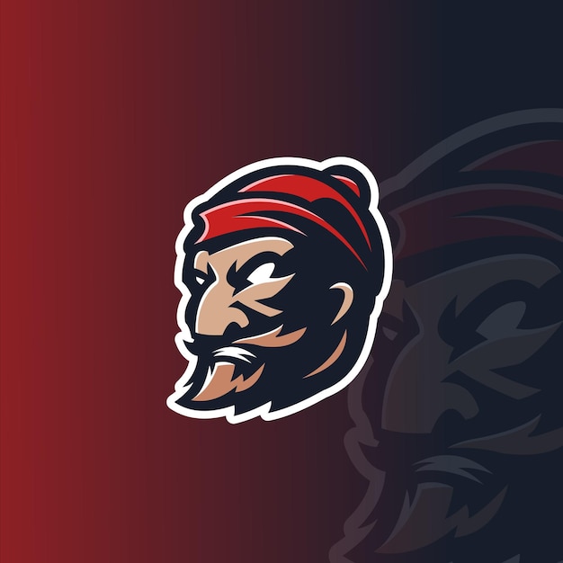 diseño del logotipo de la mascota del deporte del leñador