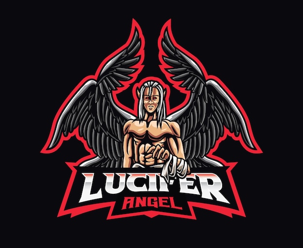 Diseño del logotipo de la mascota de Lucifer