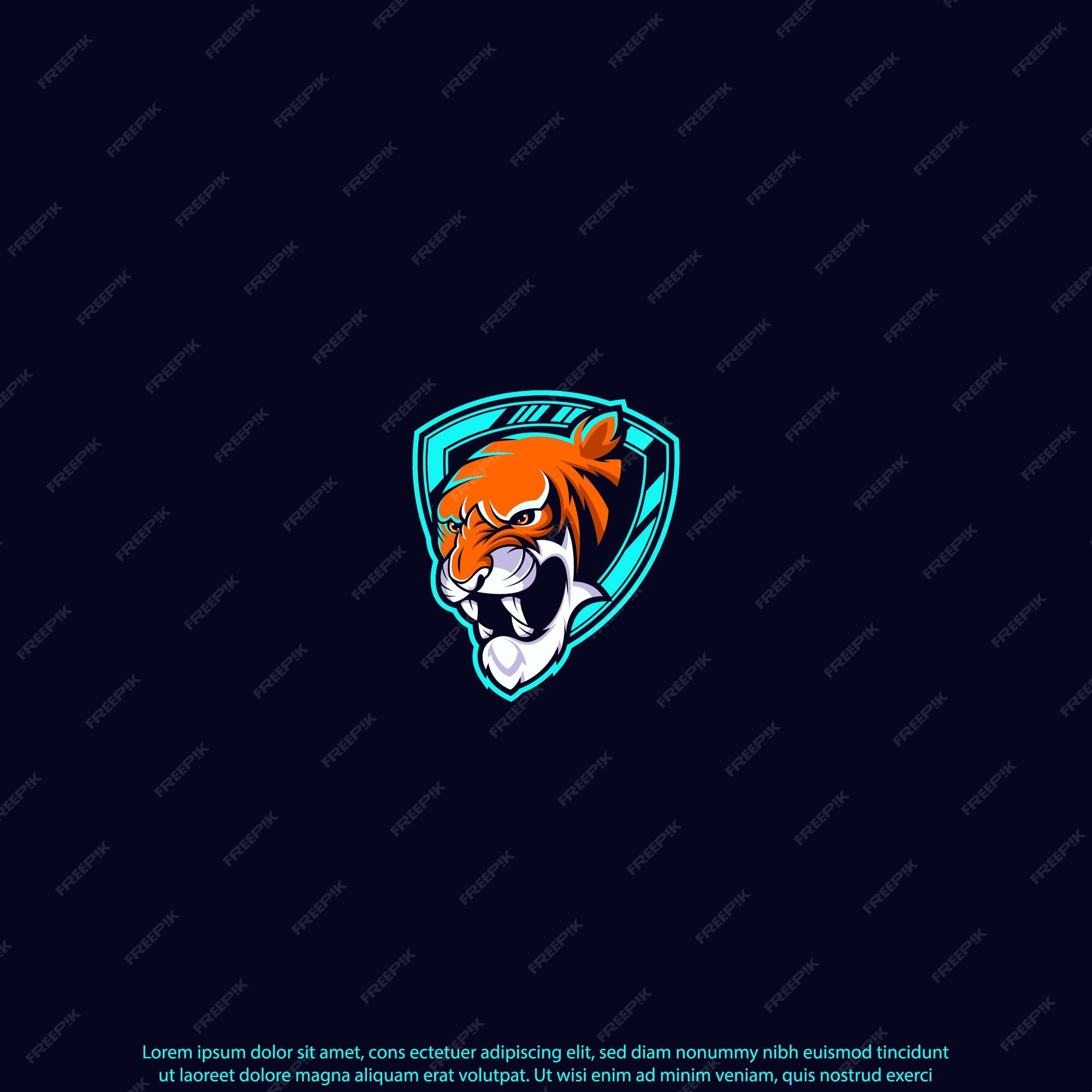 Diseño de logotipo de mascota de tigre buen uso para símbolo emblema marca  identyti club equipo juego deporte y más | Vector Premium