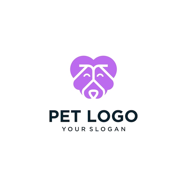 Diseño de logotipo de mascota vectorial