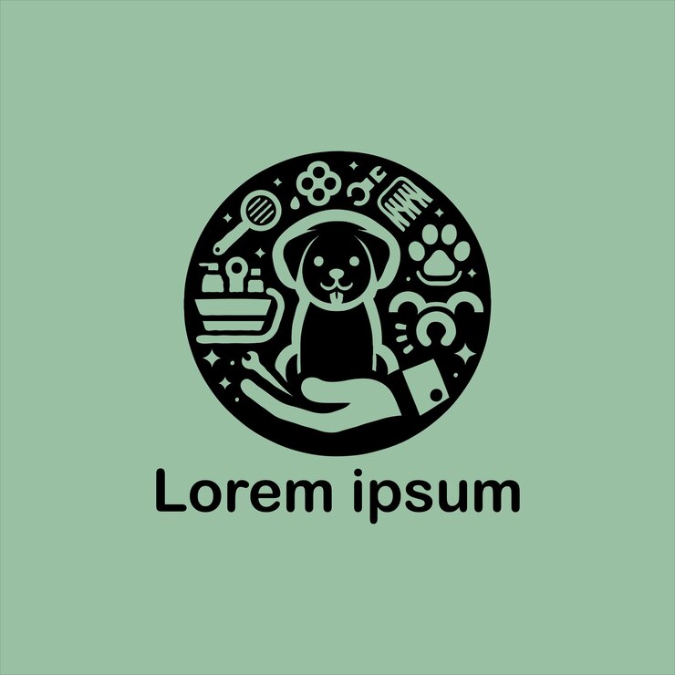 un diseño de logotipo de mascota