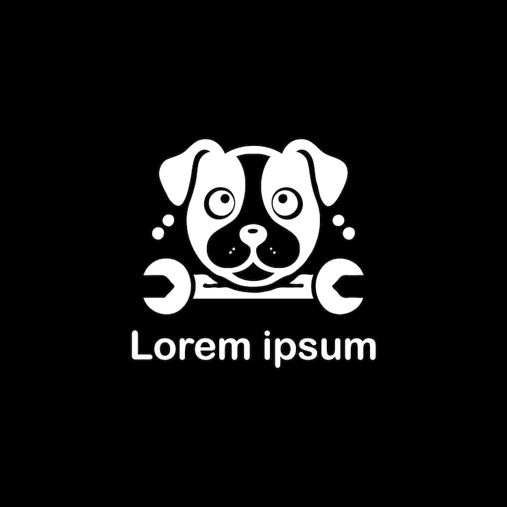 un diseño de logotipo de mascota