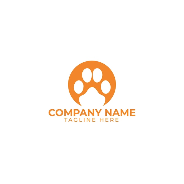 diseño de logotipo de mascotas granja de hospital veterinario de animales