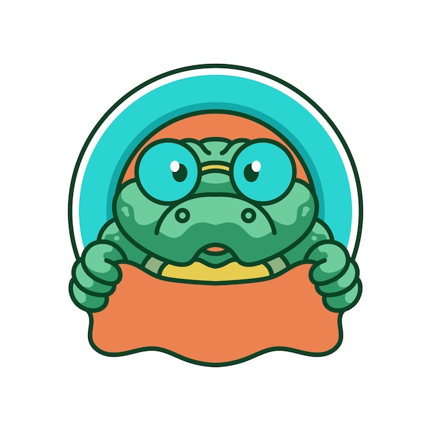 Diseño de logotipo de mascotas lindas de cocodrilo