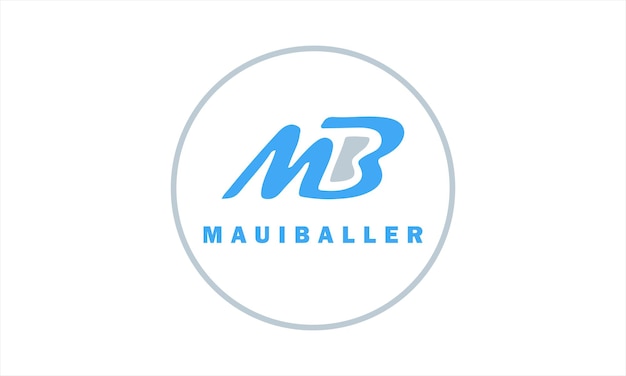 Diseño de logotipo MB Letter Diseño de logotipo MB BM único y profesional