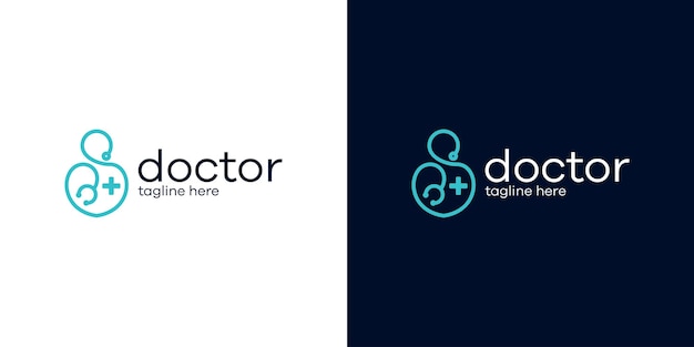 Diseño de logotipo médico icono inspiración vectorial