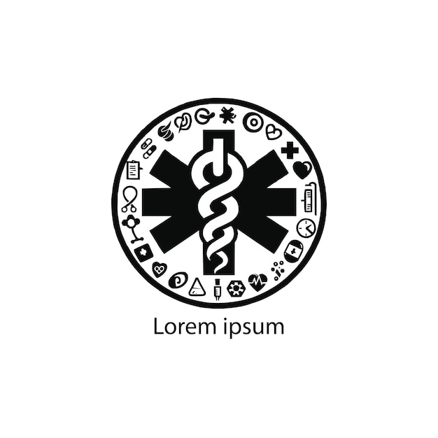 Diseño de logotipo médico para su marca