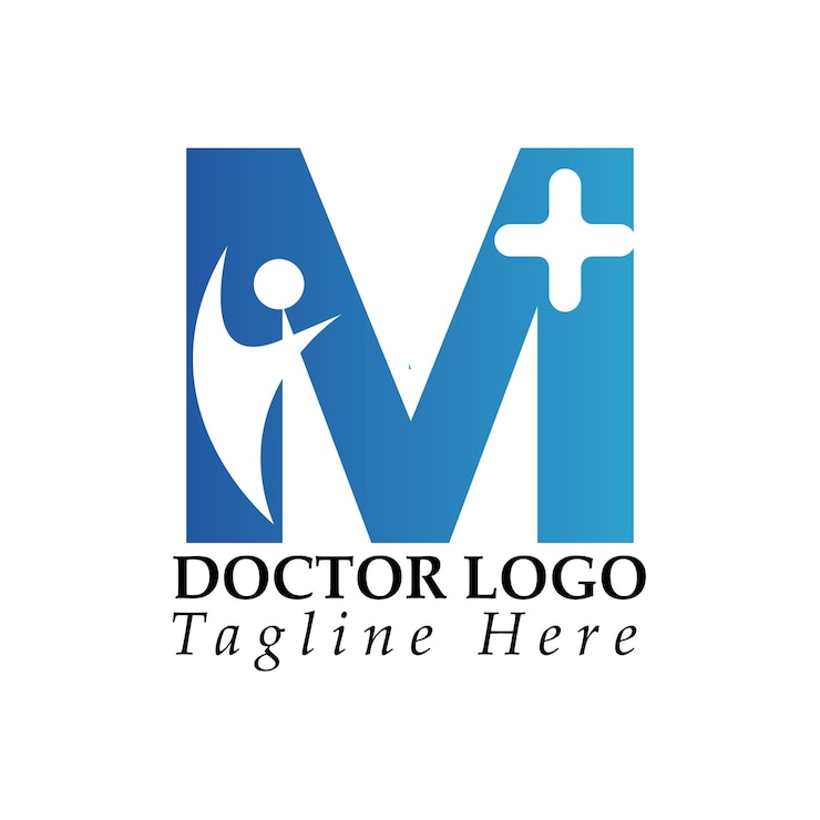 Vector diseño de logotipo médico