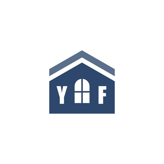 Diseño de logotipo de mejoras para el hogar moderno con icono de techo