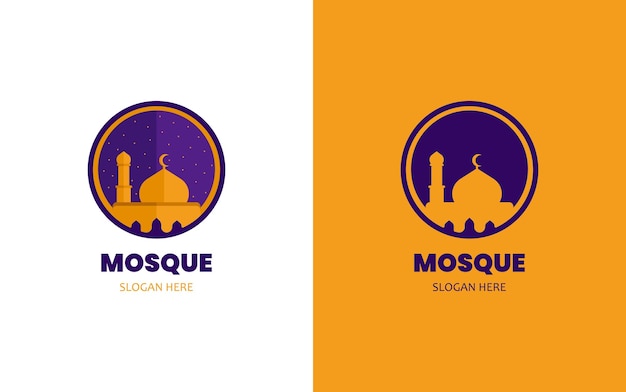 Diseño de logotipo de la mezquita