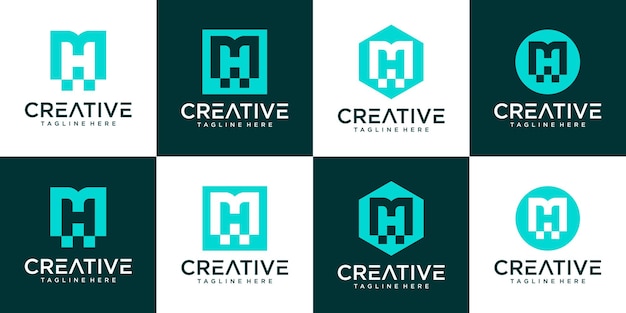 Diseño de logotipo MH