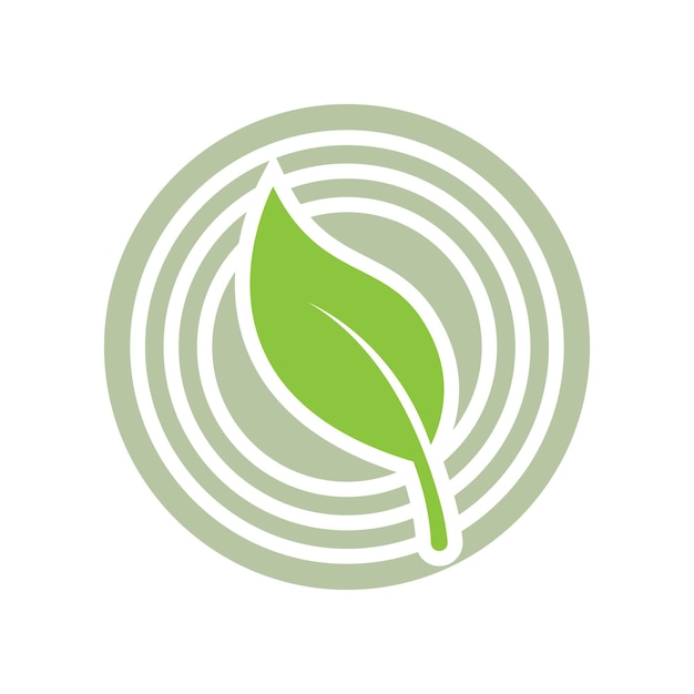 Diseño del logotipo de Minimal Awesome Leaf