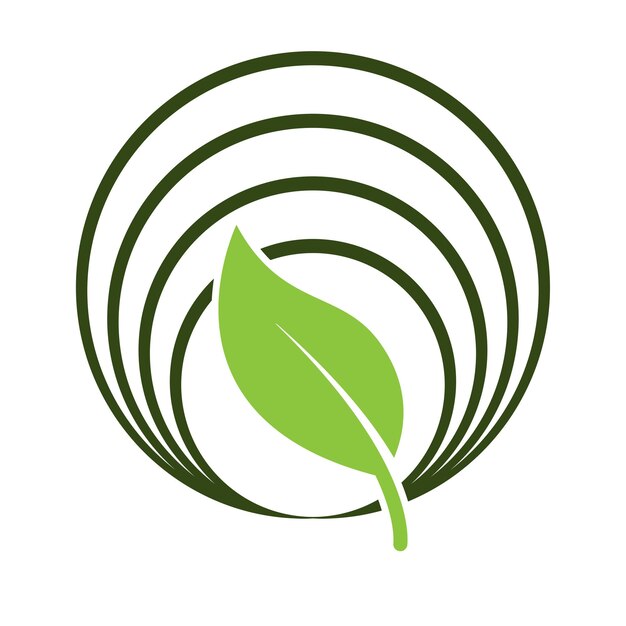 Diseño del logotipo de Minimal Awesome Leaf