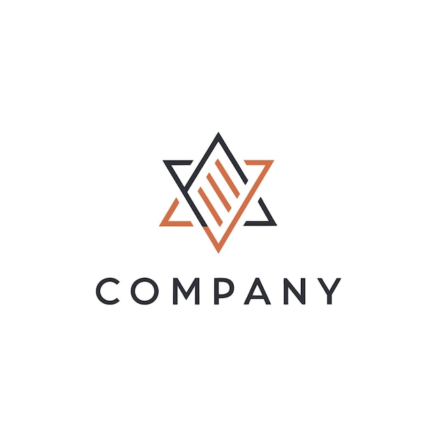 Diseño de logotipo minimalista para cualquier empresa de negocios de marca corporativa