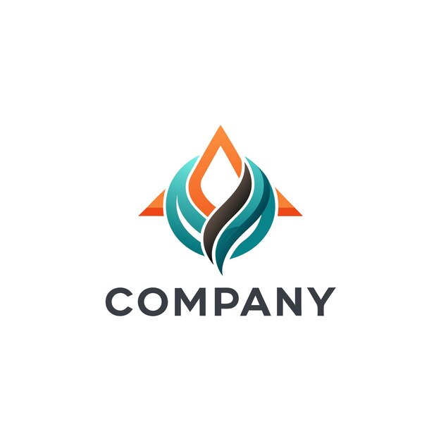 Diseño de logotipo minimalista para cualquier empresa de negocios de marca corporativa
