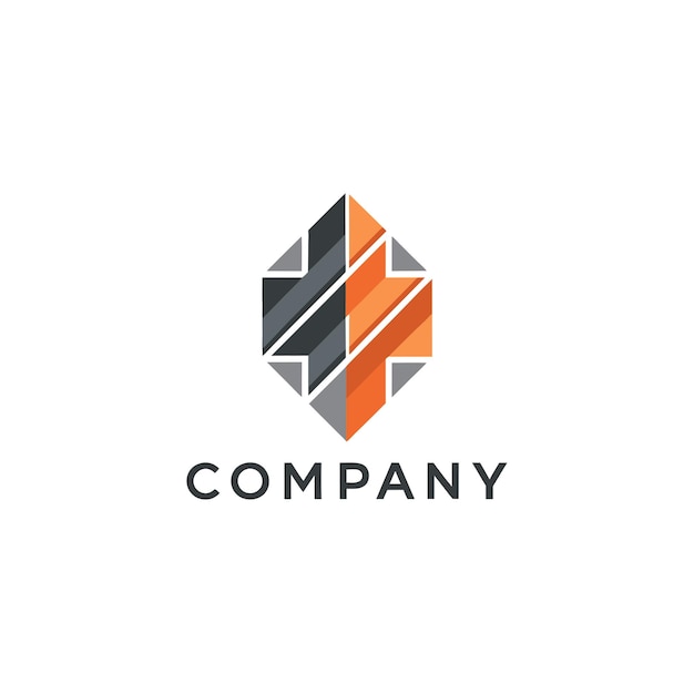 Diseño de logotipo minimalista para cualquier empresa de negocios de marca corporativa