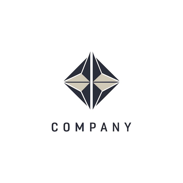 Diseño de logotipo minimalista para cualquier empresa de negocios de marca corporativa