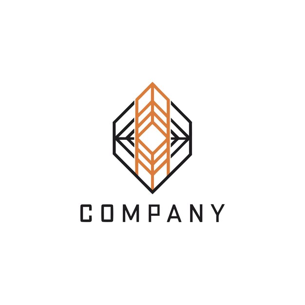 Diseño de logotipo minimalista para cualquier empresa de negocios de marca corporativa