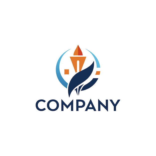 Diseño de logotipo minimalista para cualquier empresa de negocios de marca corporativa
