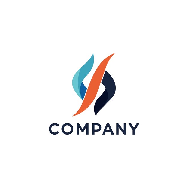 Diseño de logotipo minimalista para cualquier empresa de negocios de marca corporativa