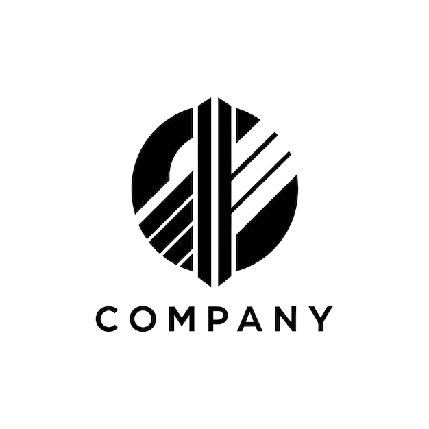 Diseño de logotipo minimalista para cualquier empresa de negocios de marca corporativa