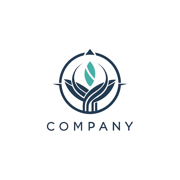 Diseño de logotipo minimalista para cualquier empresa de negocios de marca corporativa