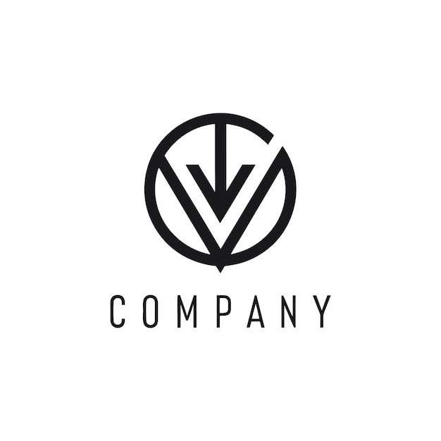 Diseño de logotipo minimalista para cualquier empresa de negocios de marca corporativa