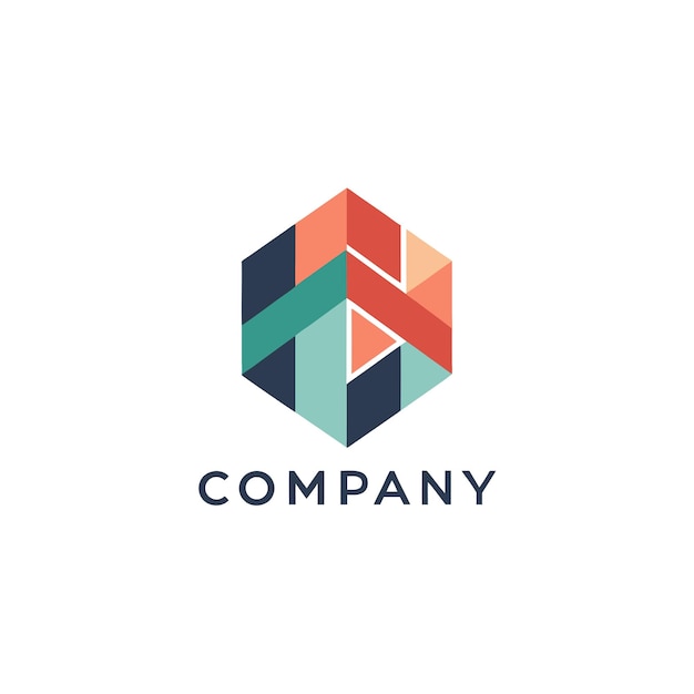 Diseño de logotipo minimalista para cualquier empresa de negocios de marca corporativa