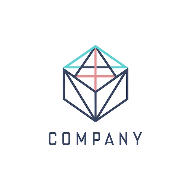 Diseño de logotipo minimalista para cualquier empresa de negocios de marca corporativa