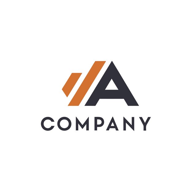 Diseño de logotipo minimalista para cualquier empresa de negocios de marca corporativa