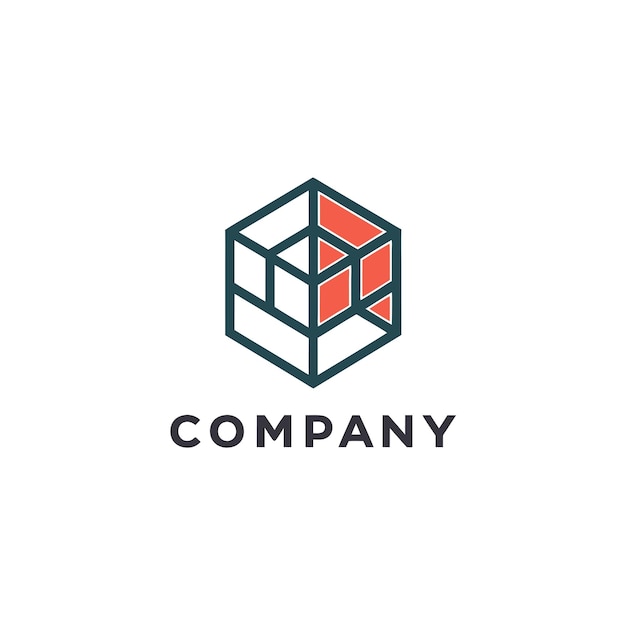 Diseño de logotipo minimalista para cualquier empresa de negocios de marca corporativa