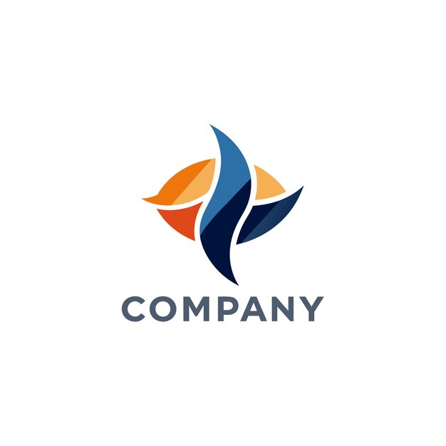 Diseño de logotipo minimalista para cualquier empresa de negocios de marca corporativa